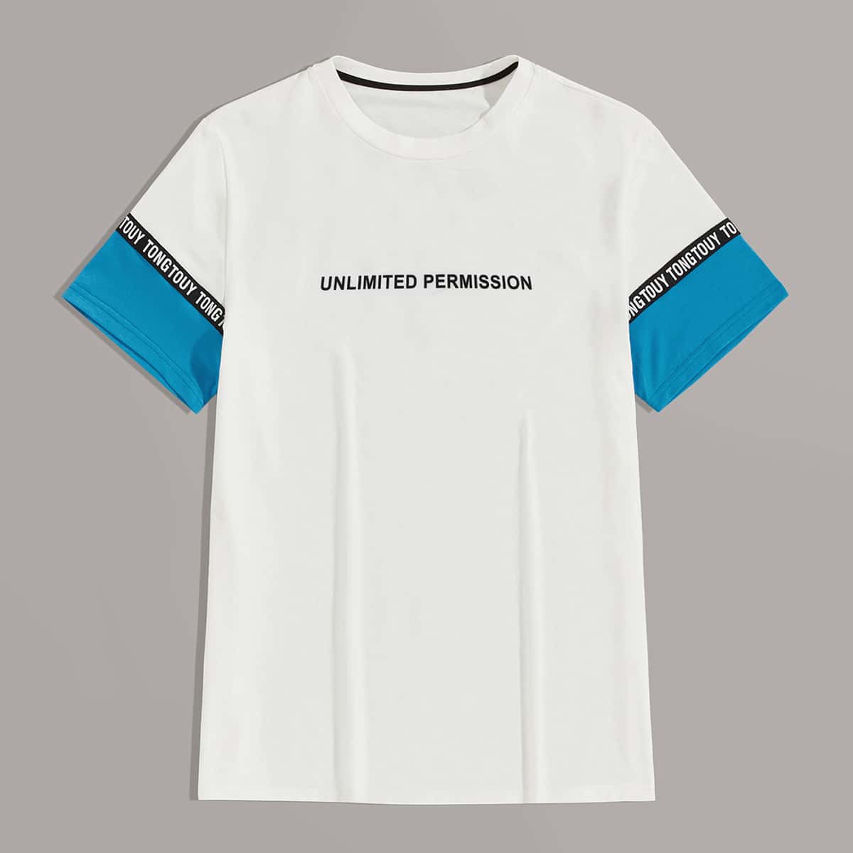 

Guys Letter Graphic Tee, White