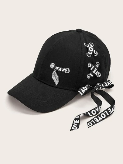 lace baseball cap