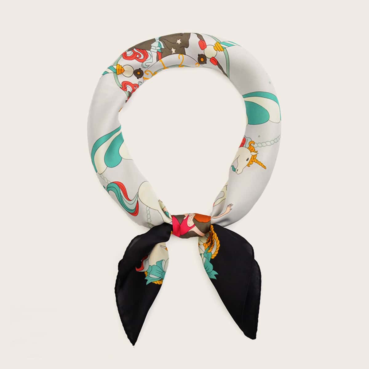 

Unicorn Pattern Bandana, Multicolor