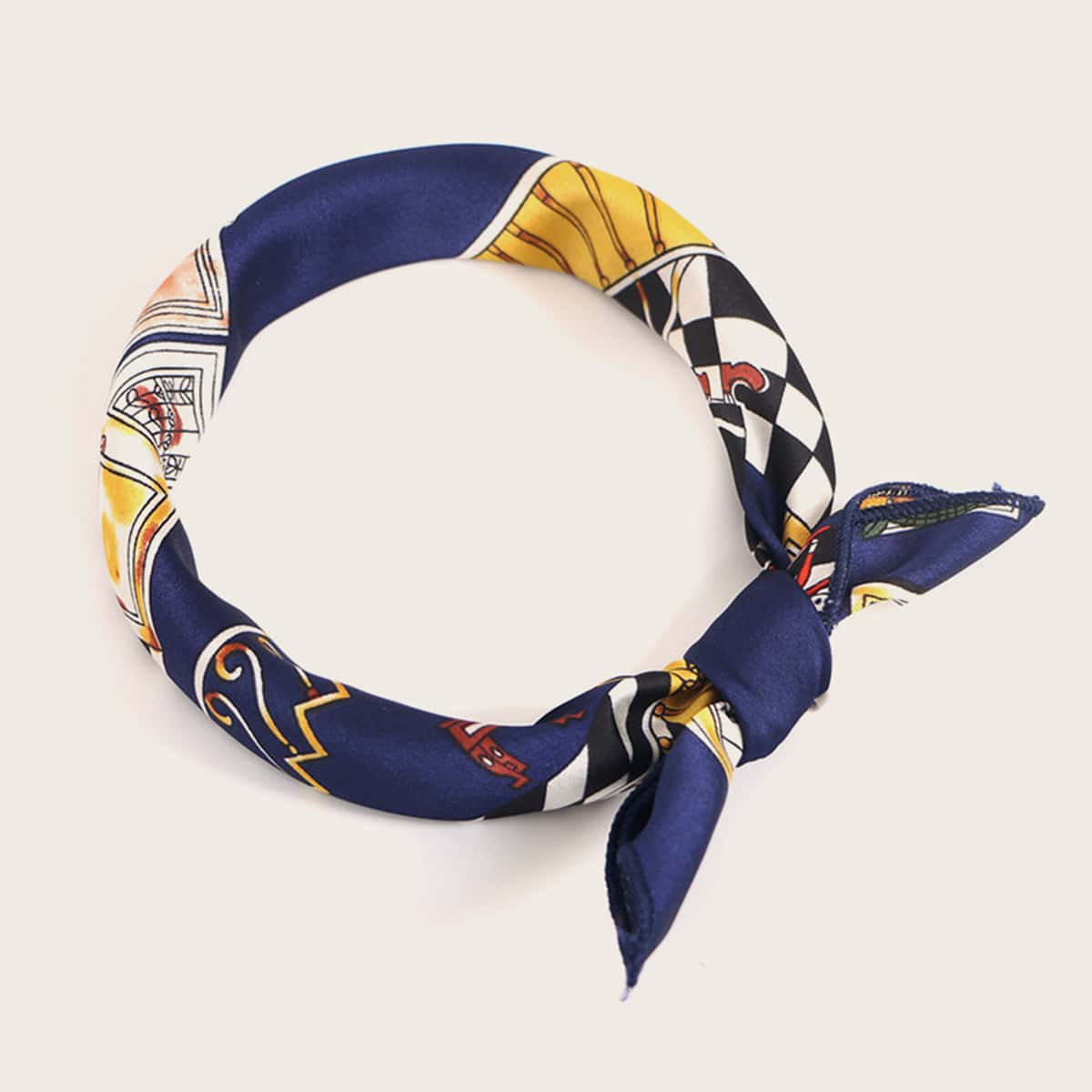 

Figure Pattern Bandana, Multicolor