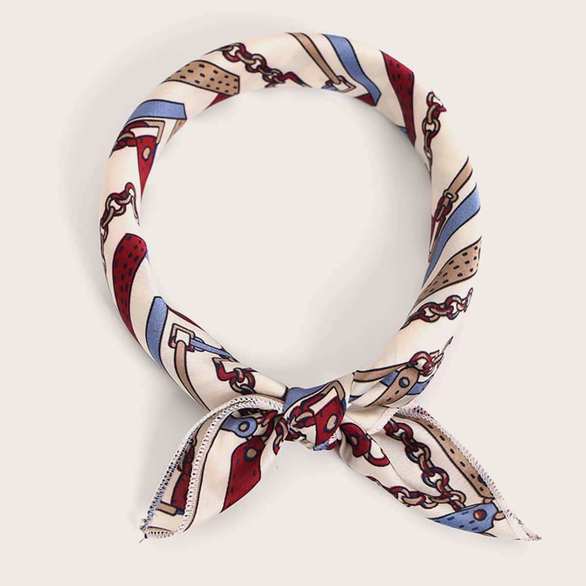 

Chain Pattern Bandana, Multicolor