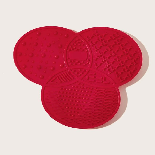 

Clover Design Cleaning Brush Pad, Red