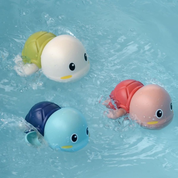 

1pc Random Turtle Shaped Baby Bath Toy, Multicolor