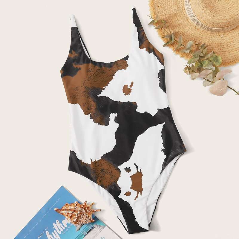 

Tie Dye One Piece Swimsuit, Multicolor