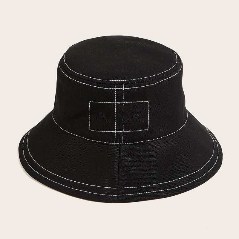 

Stitching Bucket Hat, Black