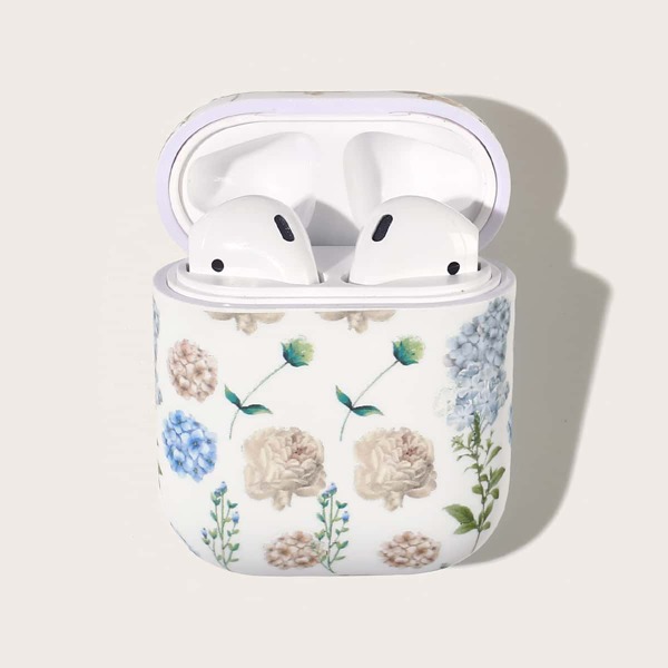 

Чехол AirPods с цветочным принтом без наушников