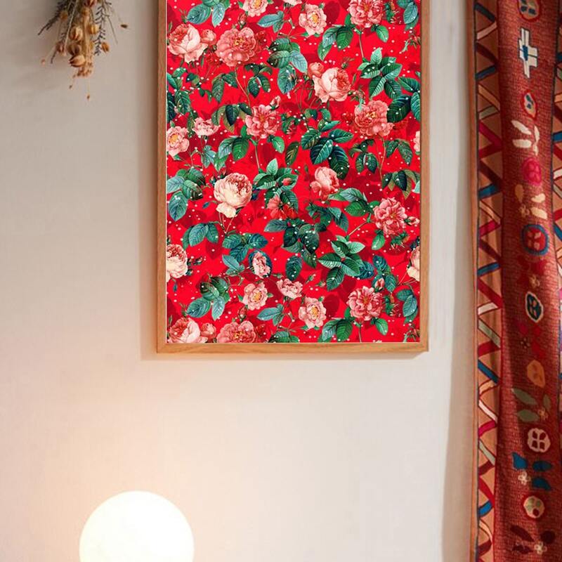 

Flower Print Wall Art Print Without Frame