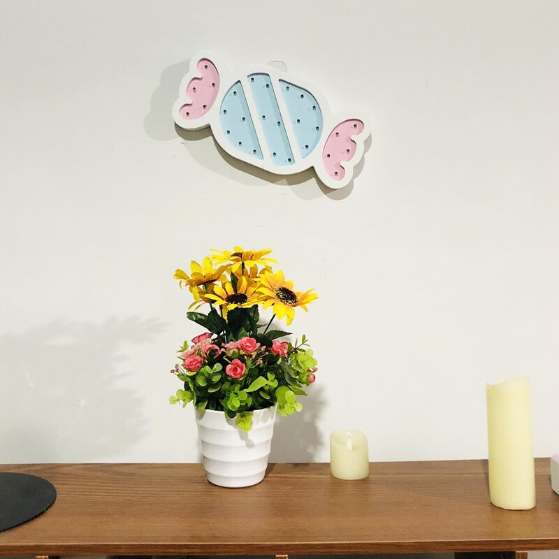 

Candy Shaped Wall Lamp, Yellow