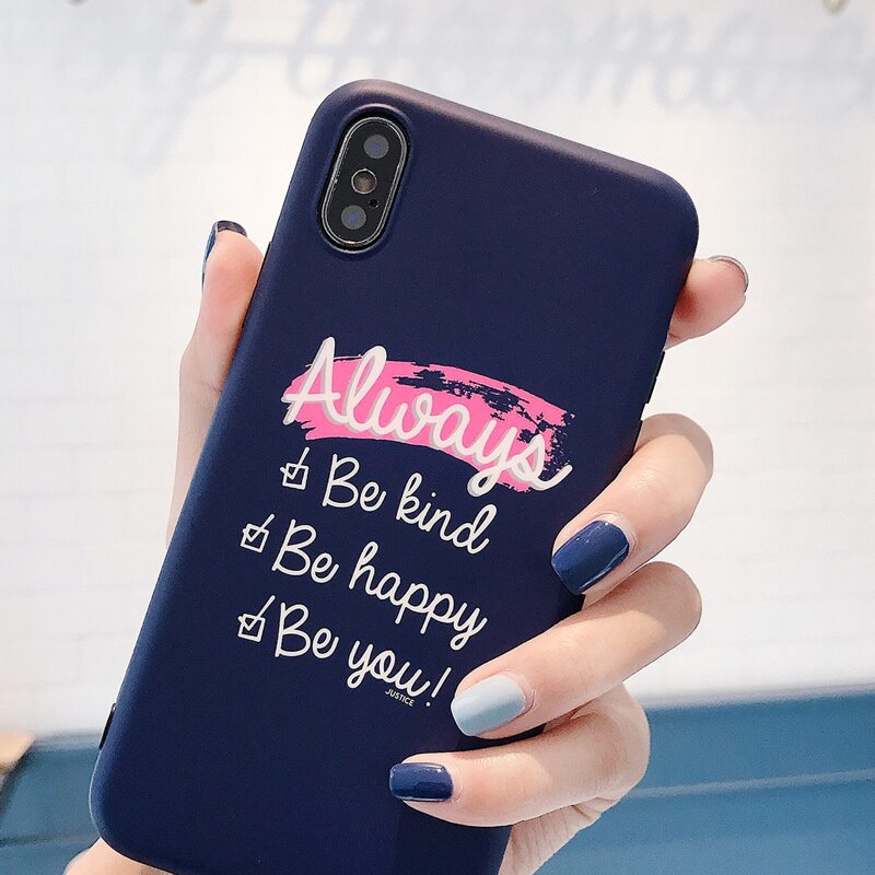 

Letter Graphic iPhone Case, Navy