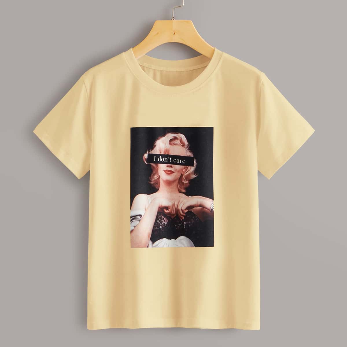 

Figure Graphic Tee, Beige