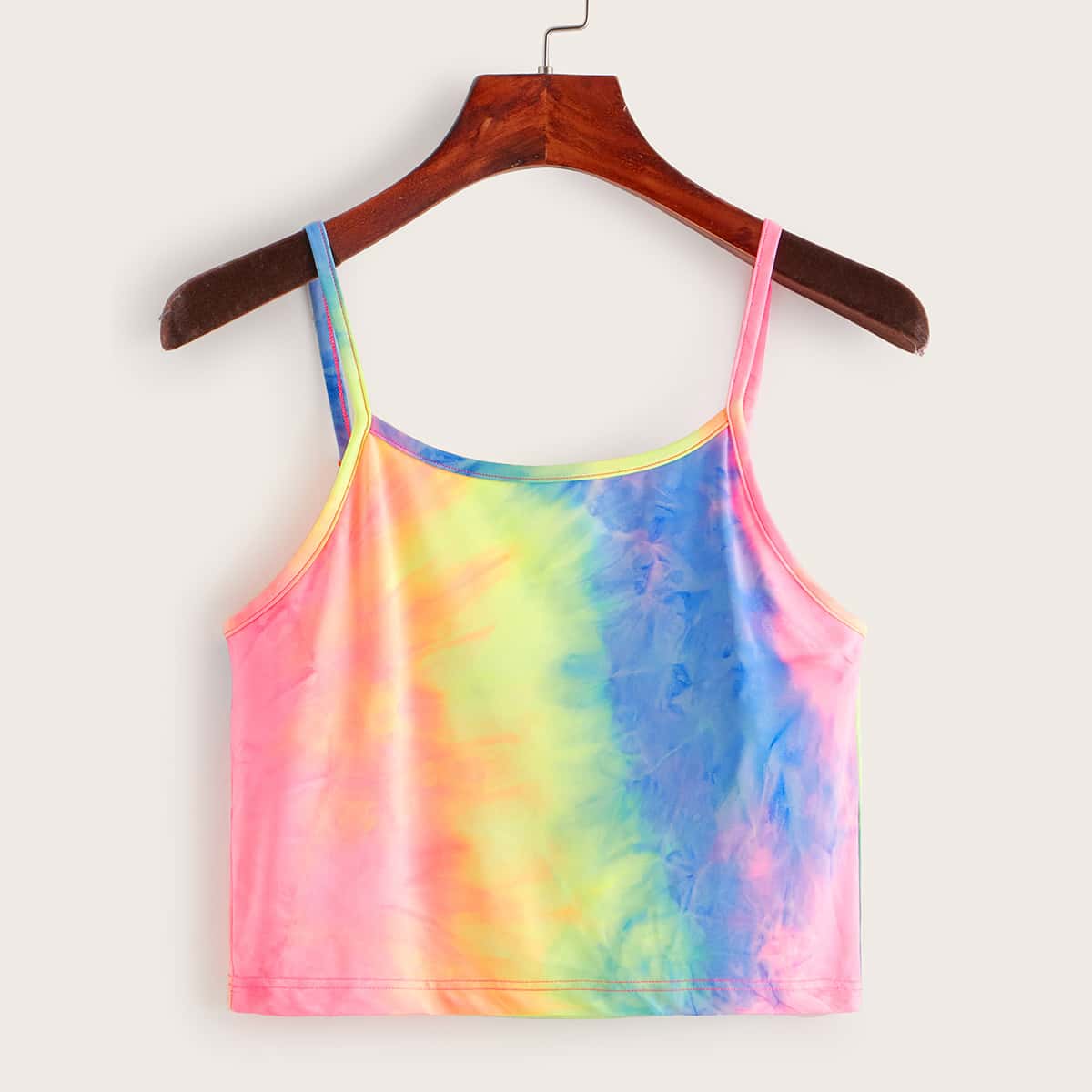 

Tie Dye Crop Cami, Multicolor