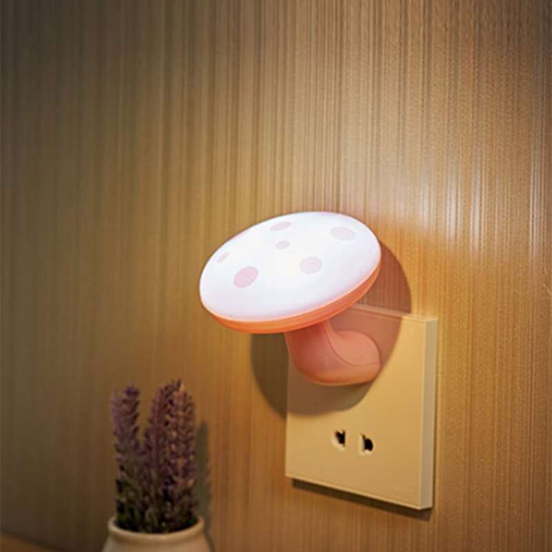 

1pc Mushroom Shaped Wall Lamp, Multicolor