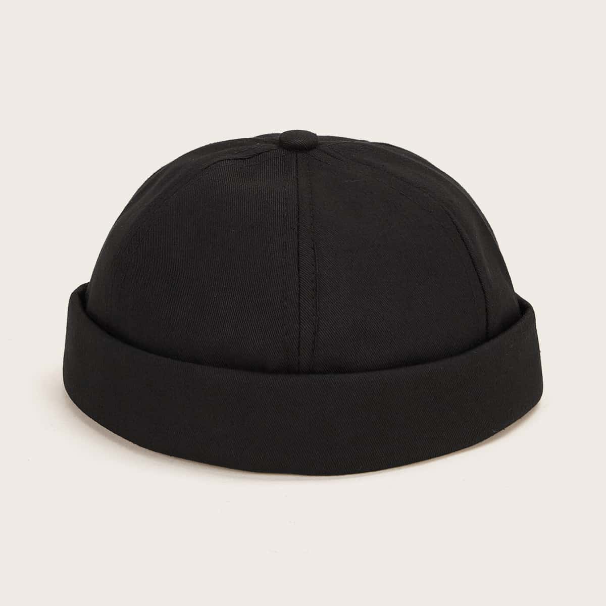 

Guys Solid Landlord Hat, Black