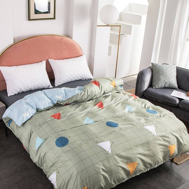 

Geometric Pattern Duvet Cover Without Filler, Multicolor