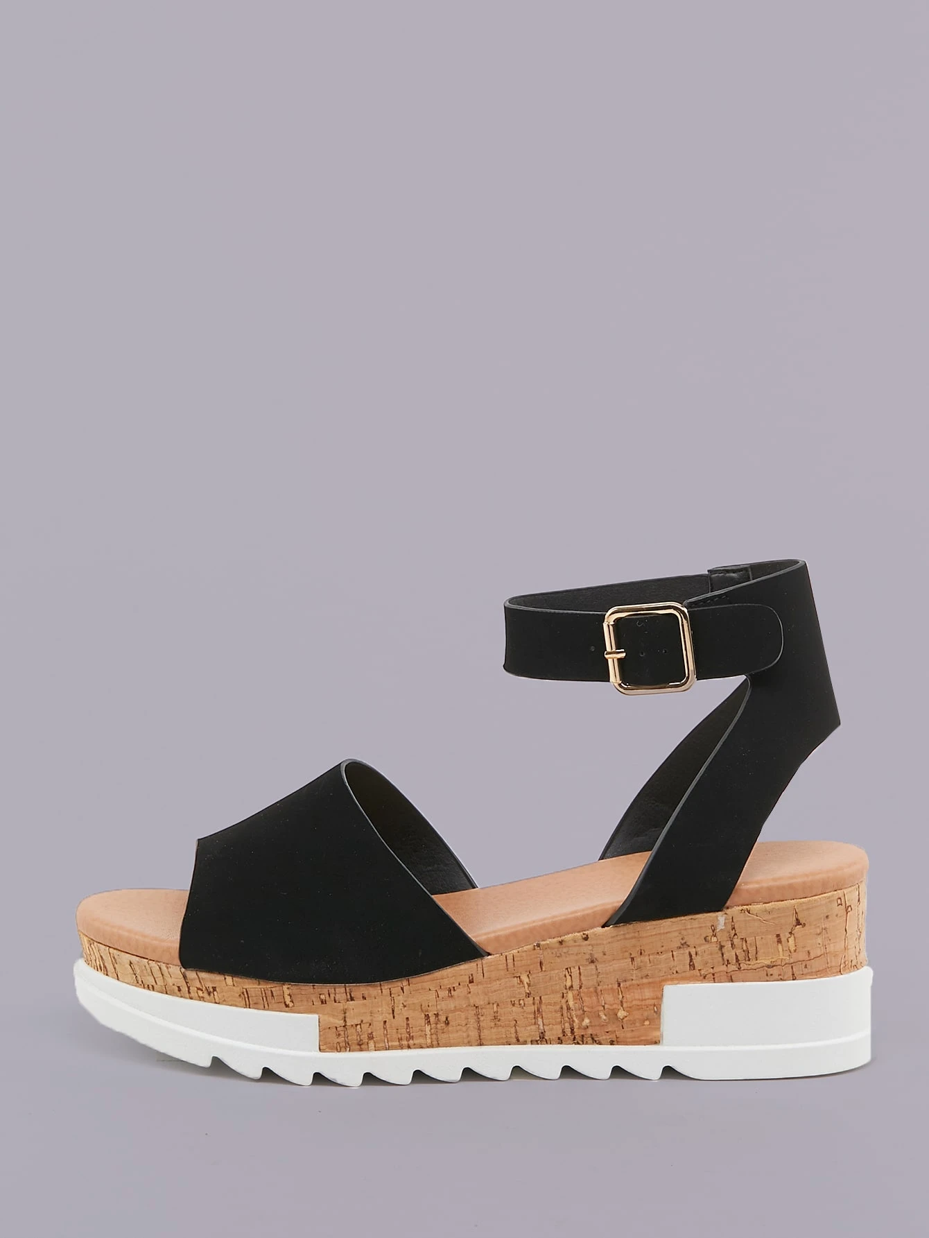 flatform closed toe shoes