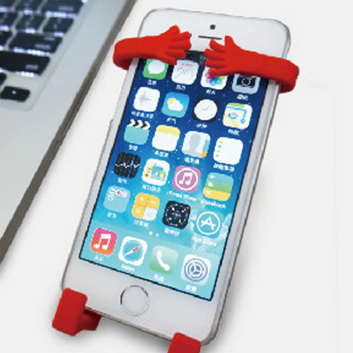 

Flexible Man Shaped Phone Holder