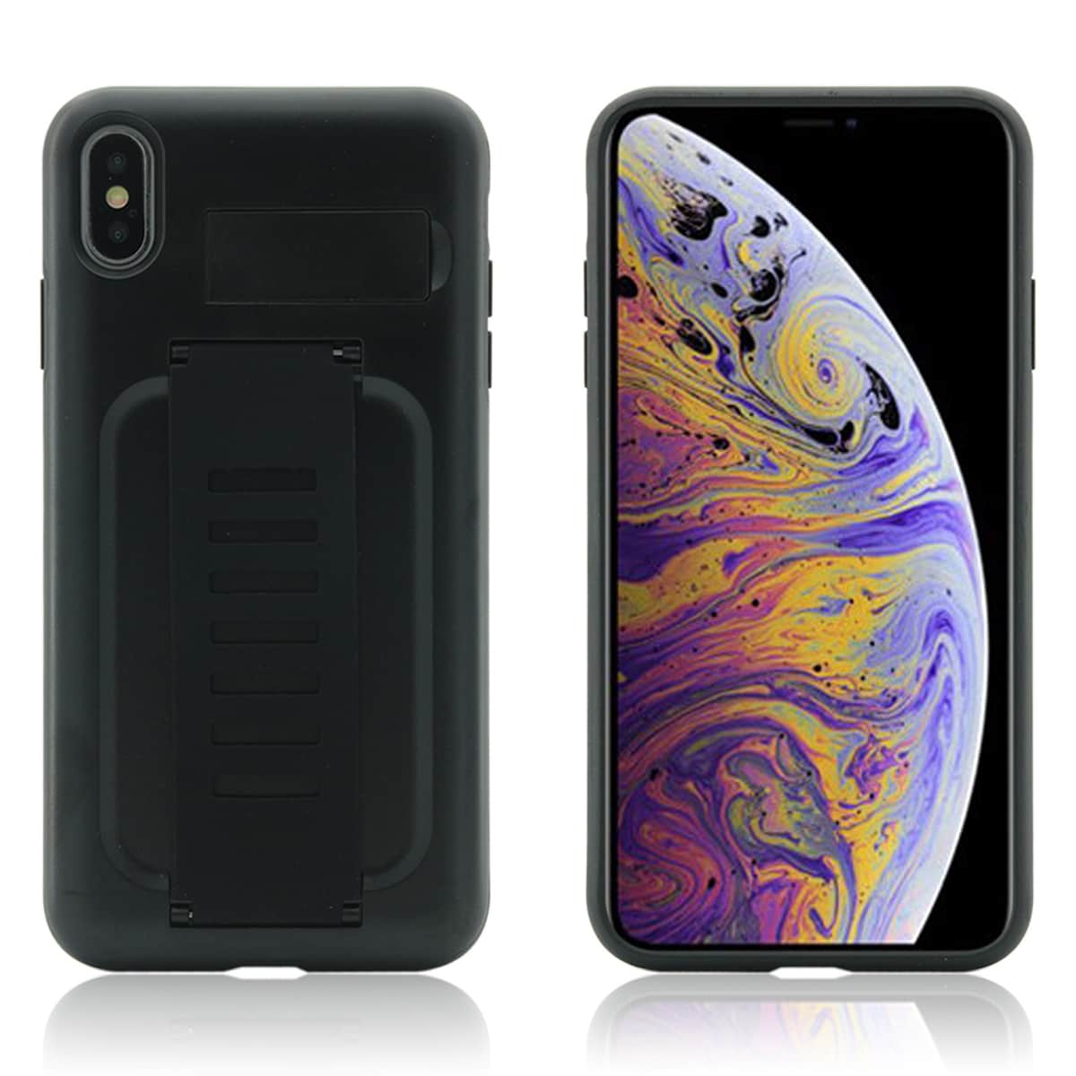 

Solid iPhone Case With Strap, Black