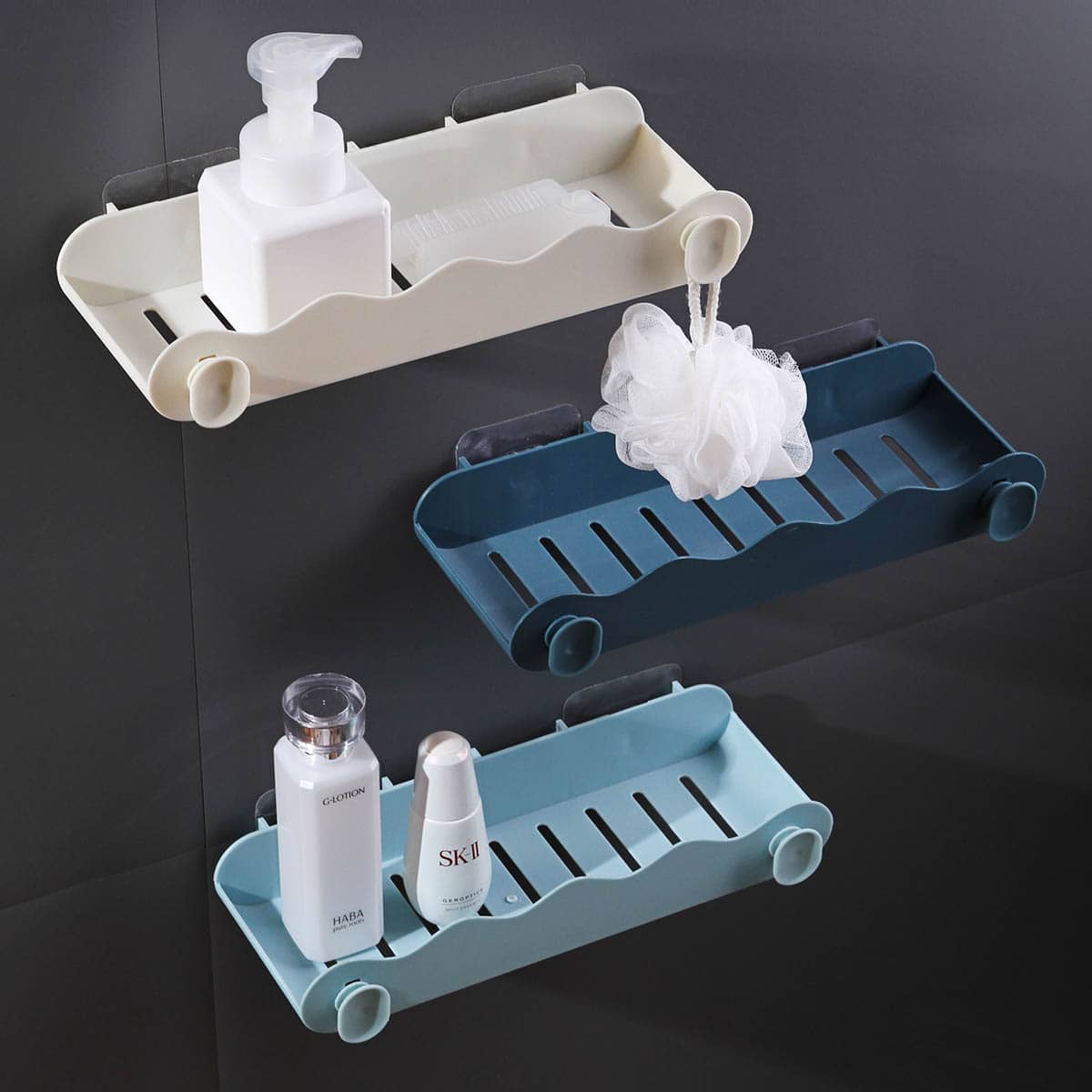 

1pc Random Color Wall Storage Rack, Multicolor