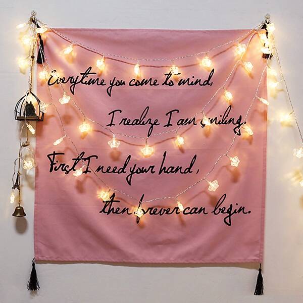 

20pcs Crown Shaped Bulb String Light, Yellow