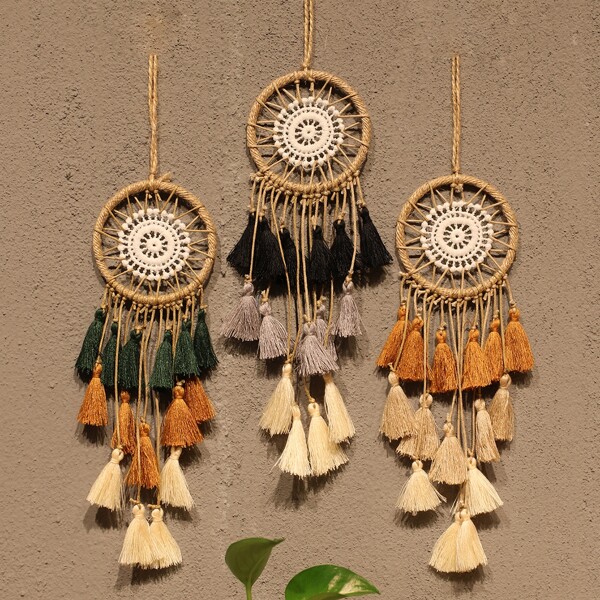 

1pc Tassel Dreamcatcher Wall Decor
