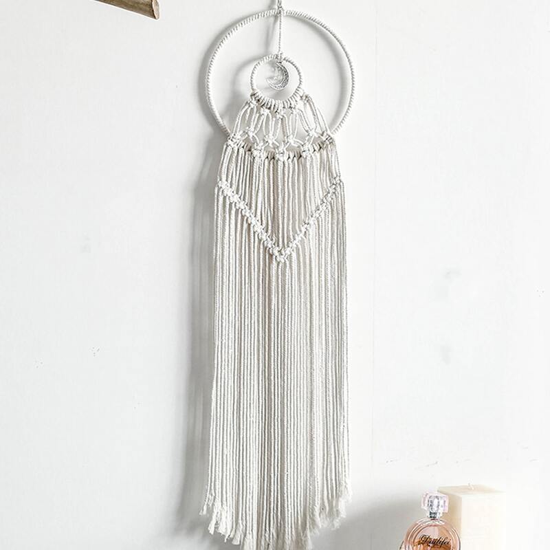 

Woven Tassel Dream Catcher Wall Hanging Decor
