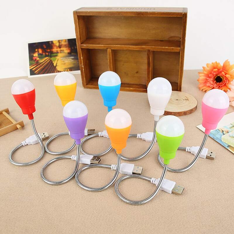 

1pc Random Color Bulb Design Lamp, Multicolor