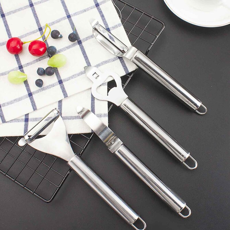 

1pc Stainless Steel Peeler, Silver