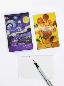 30張油畫明信片 - 彩色 - 查看 2