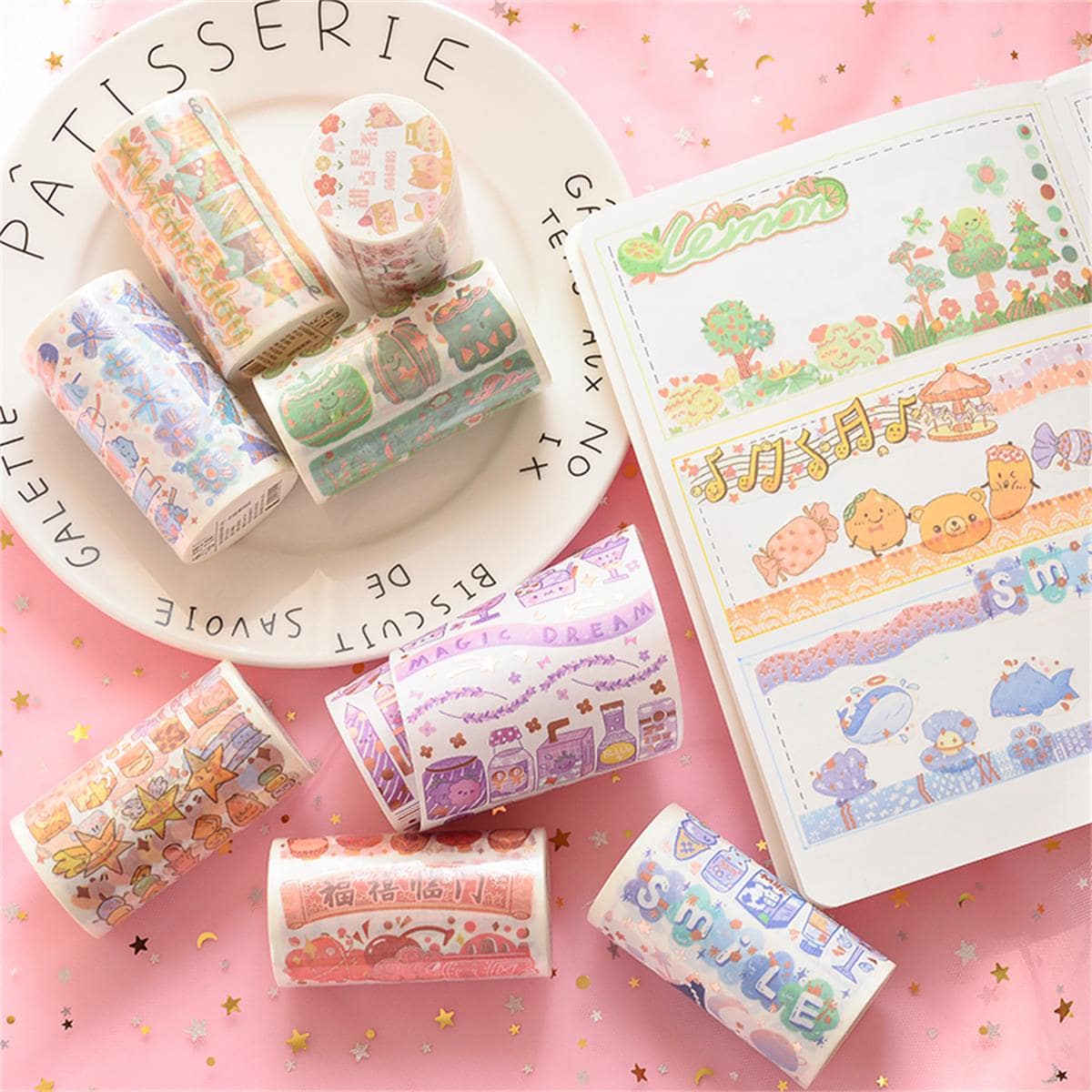 

1roll Cartoon Graphic Masking Tape