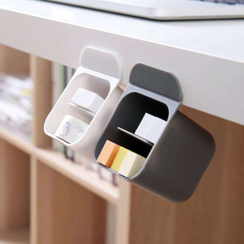 

1pc Plastic Hanging Storage Box, Multicolor
