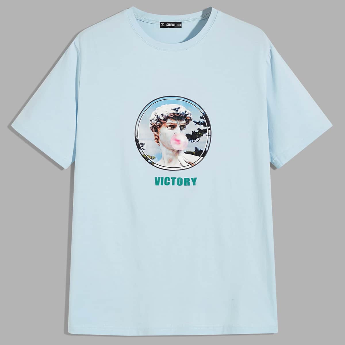 

Guys Letter Graphic Tee, Blue