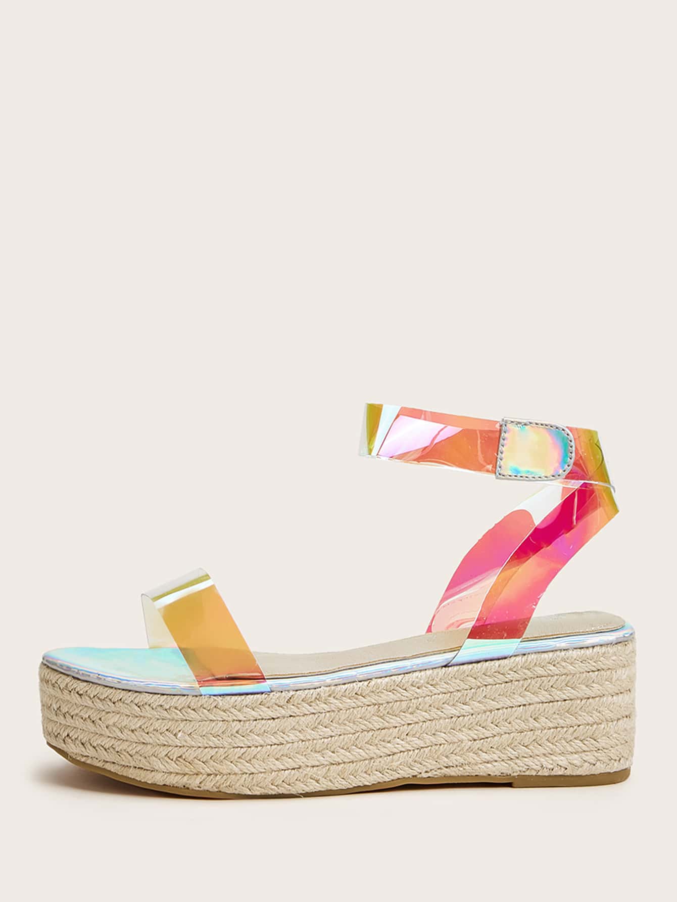 holographic espadrilles