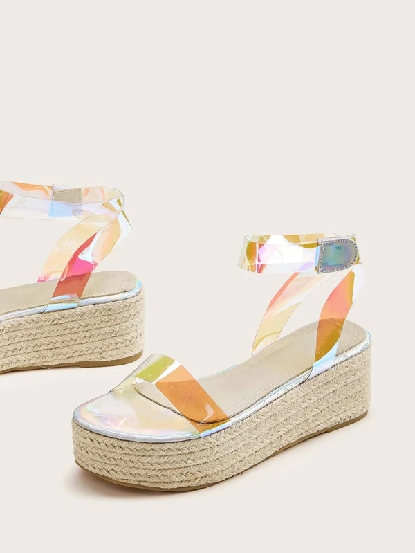 holographic espadrilles