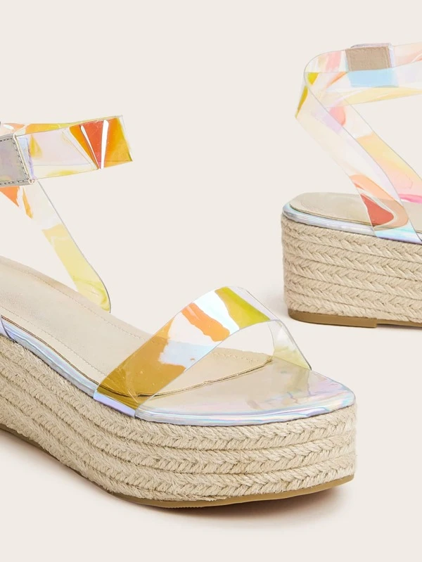 holographic espadrilles