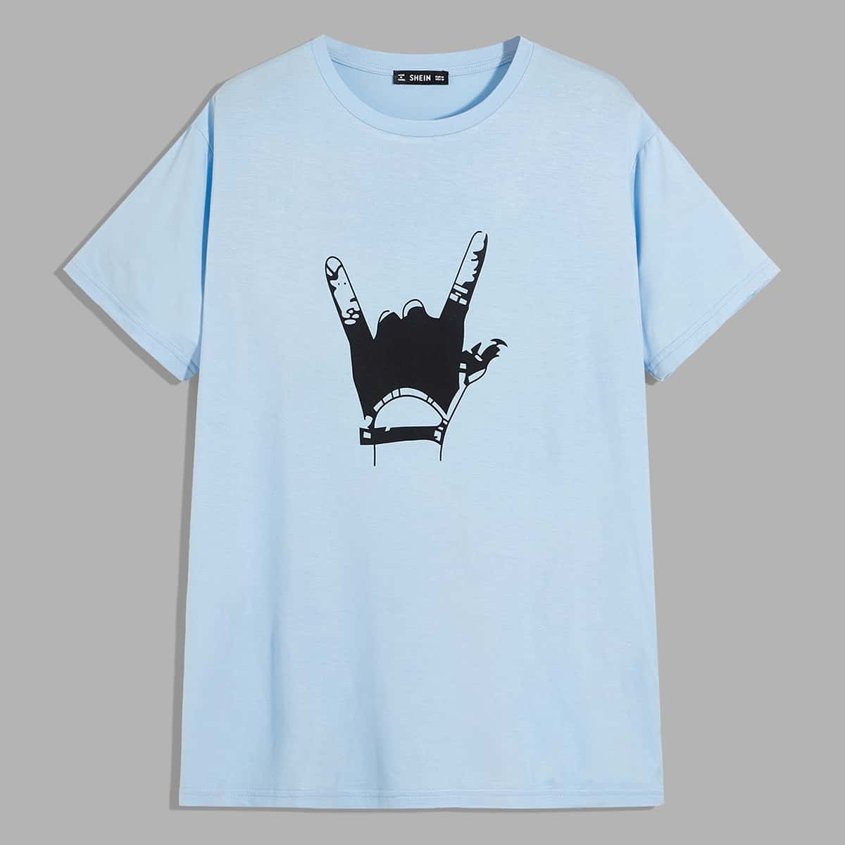 

Guys Figure Graphic Tee, Blue