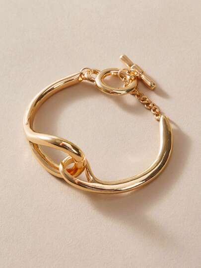 1pc Minimalist T Bar Bracelet