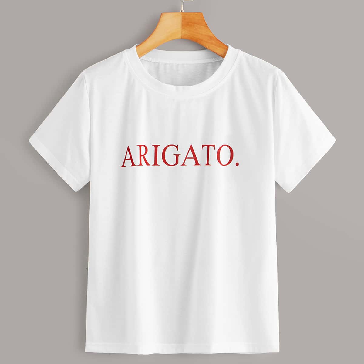 

Letter Graphic Tee, White