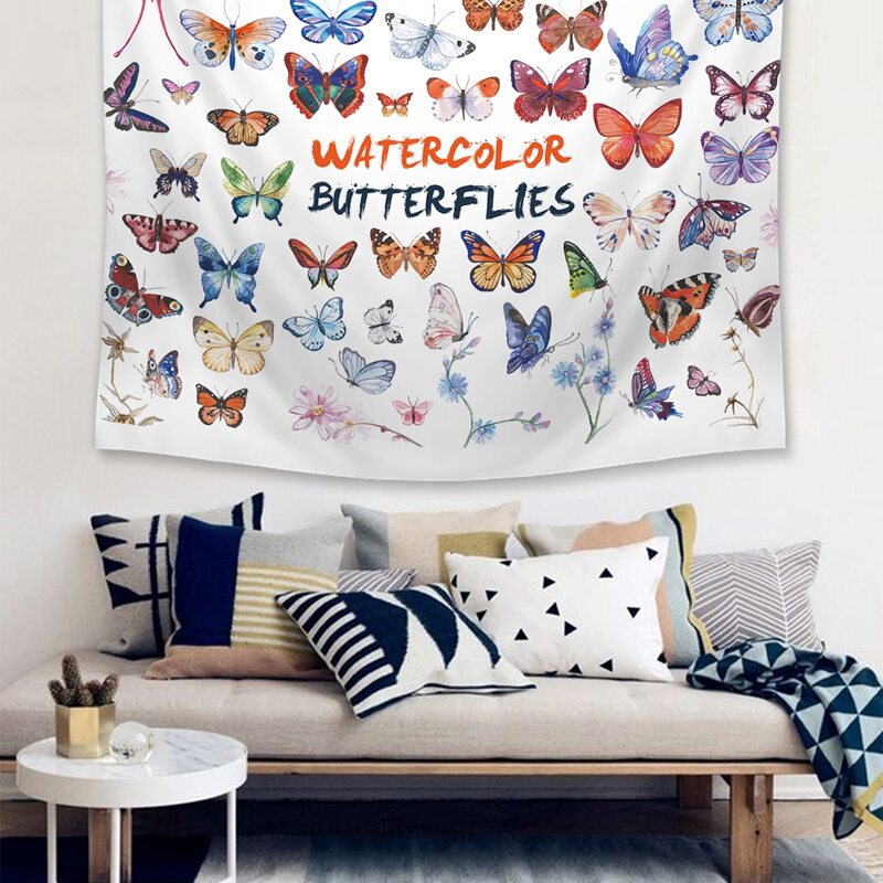 

Butterfly Print Tapestry