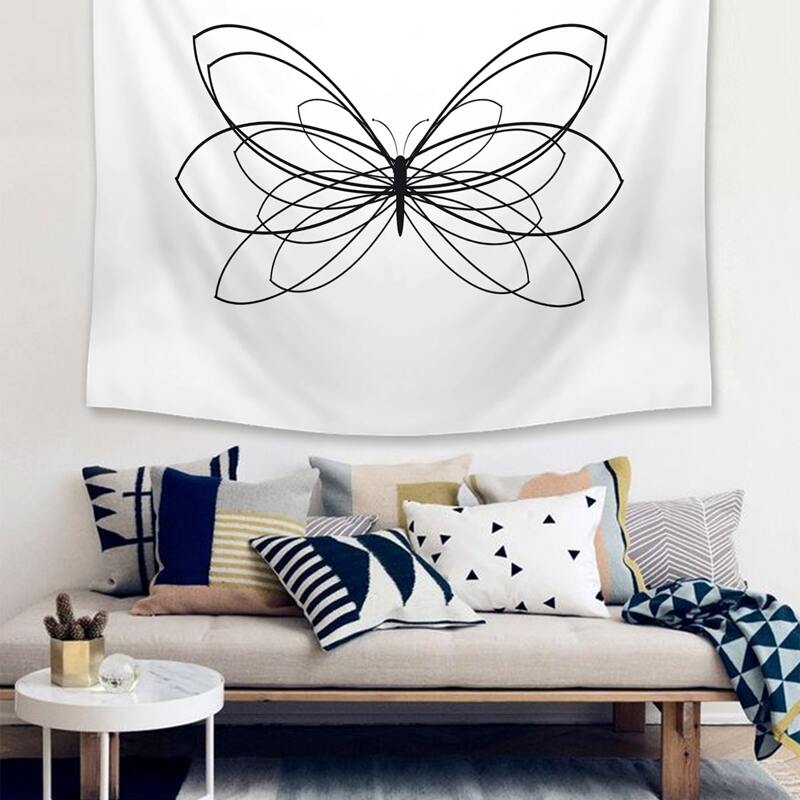 

Butterfly Print Tapestry