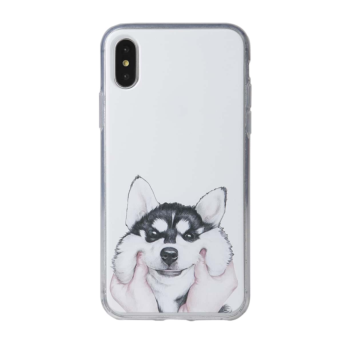 

Husky Pattern iPhone Case, Multicolor