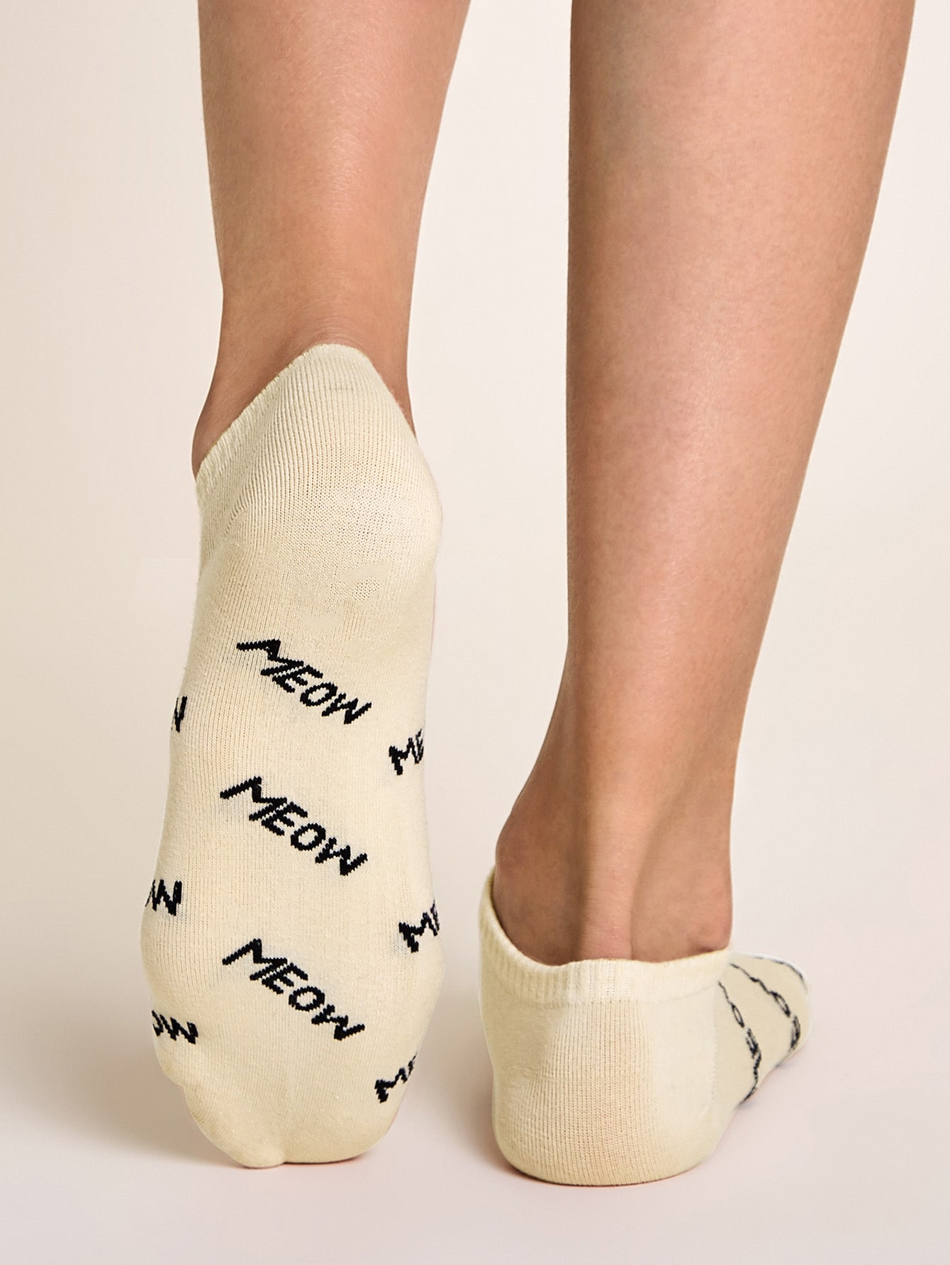 3pairs cartoon graphic ankle socks