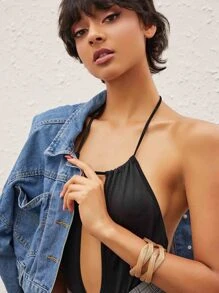 1入組多層金屬網紗手鐲