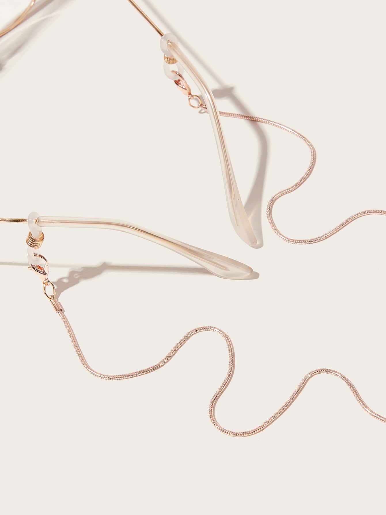 Coda Regolabile Per Occhiali In Gomma Antiscivolo, Color Argento &ndash; Perfetta Per Tenere Gli Occhiali Sempre Al Sicuro