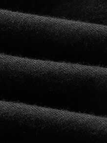 SHEIN ICON Top de tirante corto con tira de cadena - Negro - Ver 3