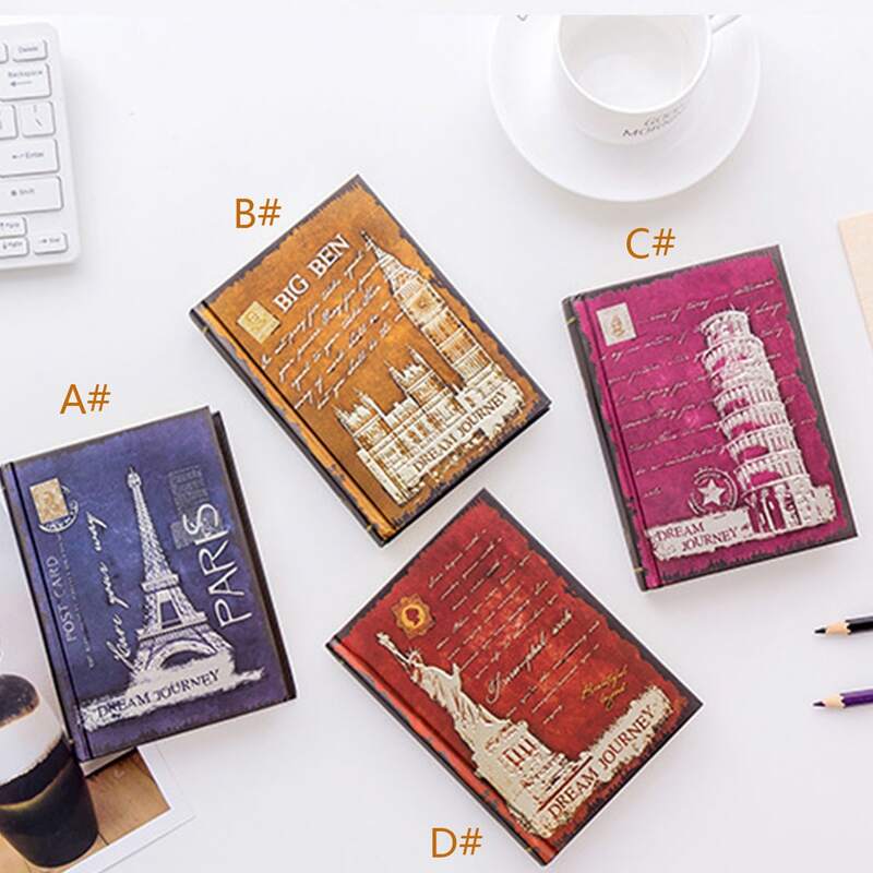 

1pack Building Print Cover Notebook