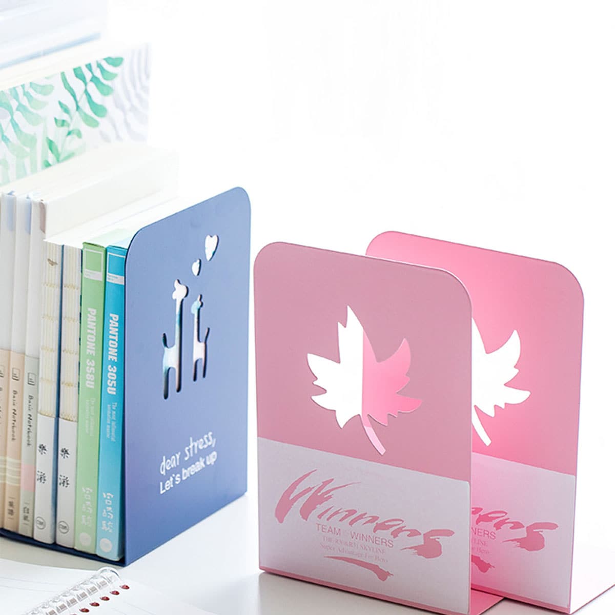 

2pcs Graphic Design Bookend