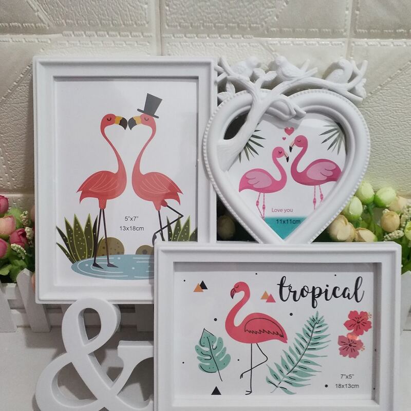 

1pc Heart Decor Photo Frame