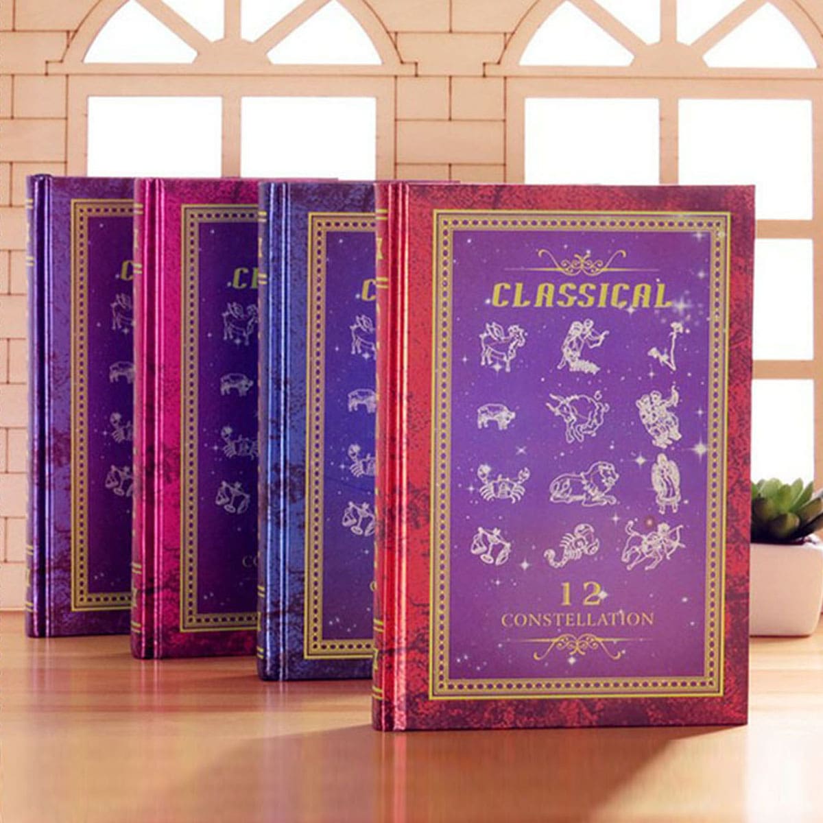 

1pack Random Constellation Pattern Cover Notebook