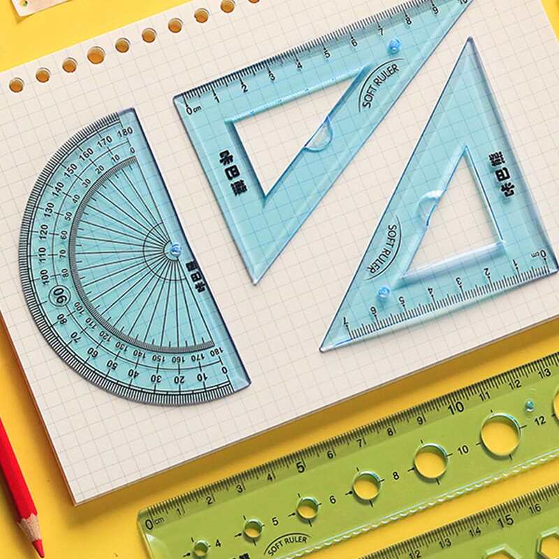 

4pcs Soft Ruler Set