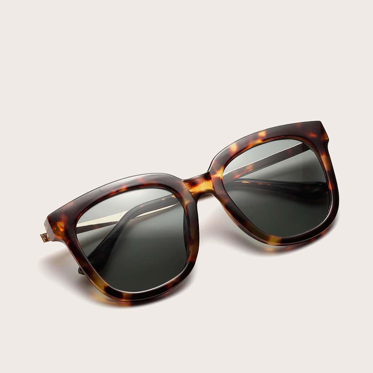 

Tortoiseshell Frame Sunglasses, Multicolor